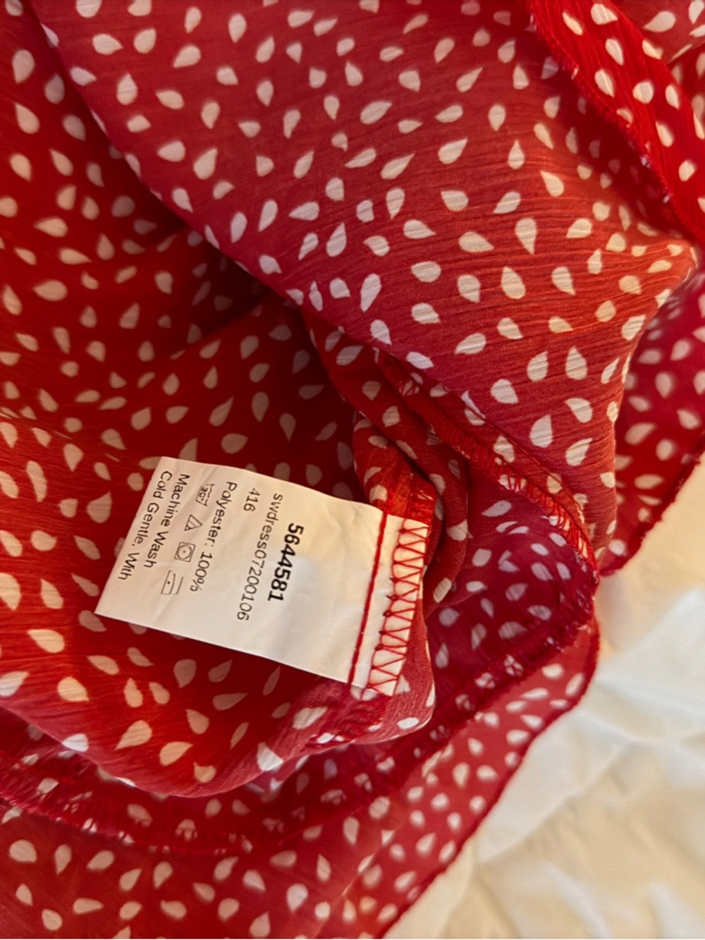 Shein Red Dress - Picture 6 of 6